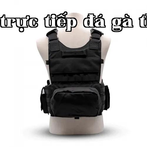 Áo khoác chiến thuật JPC kiểu đặc nhiệm màu đen