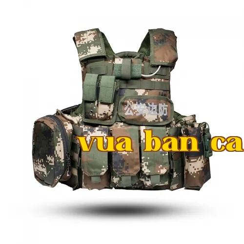 Áo khoác chống đạn kiểu nút bấm của cảnh sát biên phòng