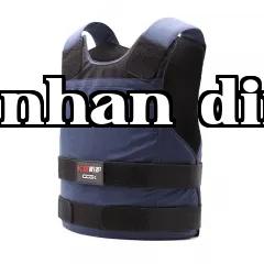 Áo giáp chống đạn kiểu mặc trong phiên bản nâng cấp màu xanh dương