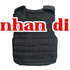 Áo khoác chống đạn kiểu chiến thuật có nút bấm đơn giản